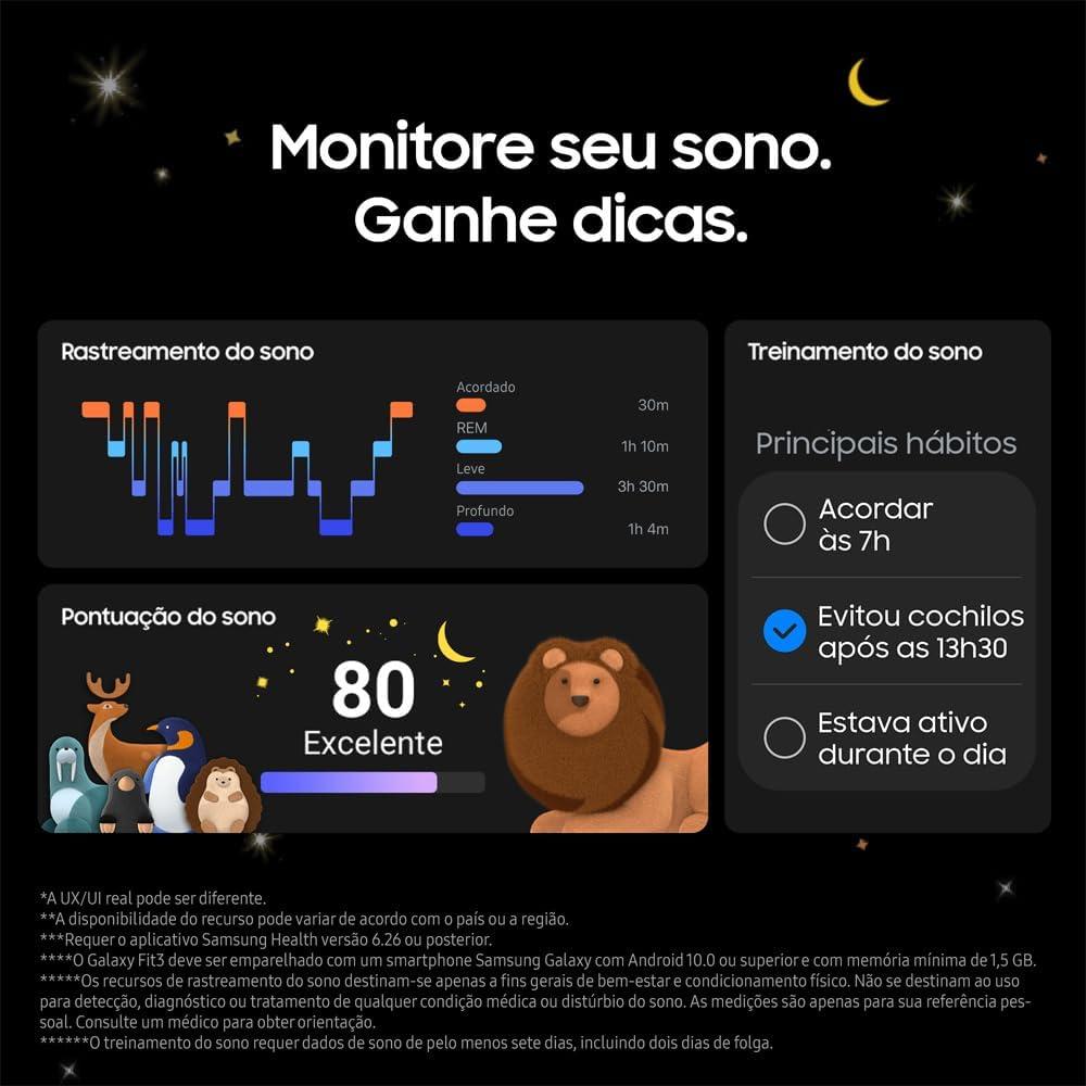 Meu review do Galaxy Fit3: estilo e saúde no pulso